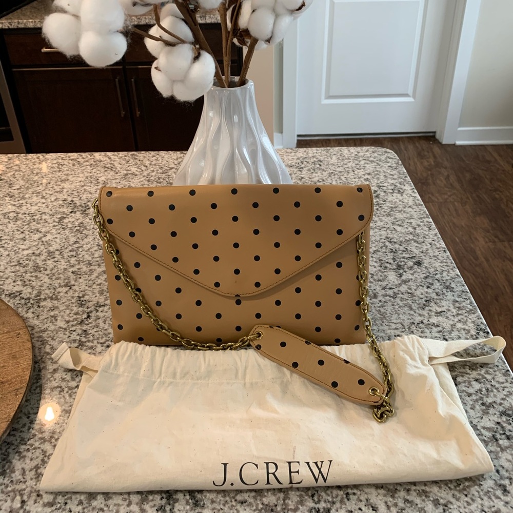 J Crew envelope clutch